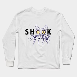 Shook cat Long Sleeve T-Shirt